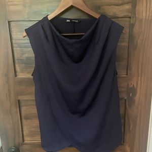 🛍24 HOUR SALE! All items with 🛍 are 2 for $15Zara cowl neck blouse